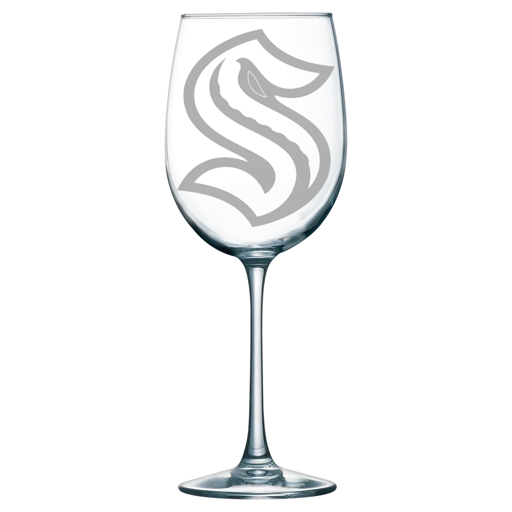 Seattle Kraken Polar Camel 19 oz. Wine Glass
