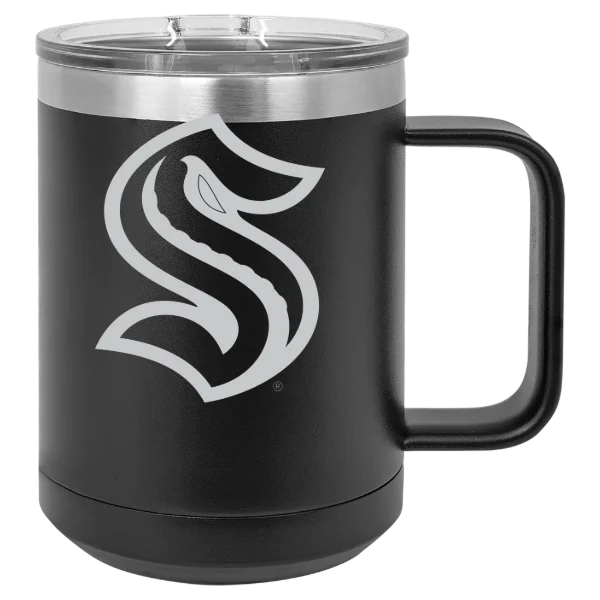 Seattle Kraken Polar Camel 15 oz. Mug with Slider Lid