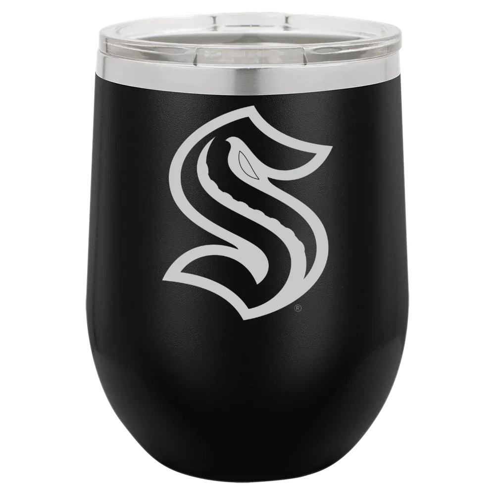 Seattle Kraken Polar Camel 12 oz. Stemless Wine Tumbler
