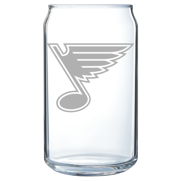 St. Louis Blues Polar Camel 16 oz. Can Glass