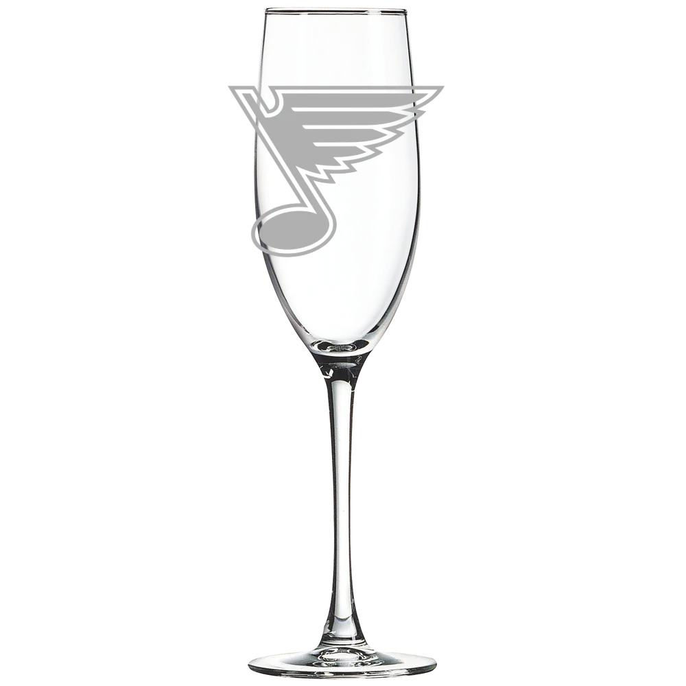St. Louis Blues Polar Camel 8 oz. Champagne Flute