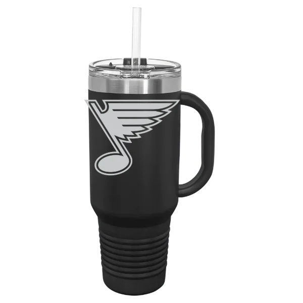 St. Louis Blues Polar Camel 40 oz. Travel Mug with Snap Lid & Straw