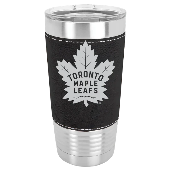 Toronto Maple Leafs Polar Camel 20 oz. Leatherette Grip Tumbler with Standard Lid