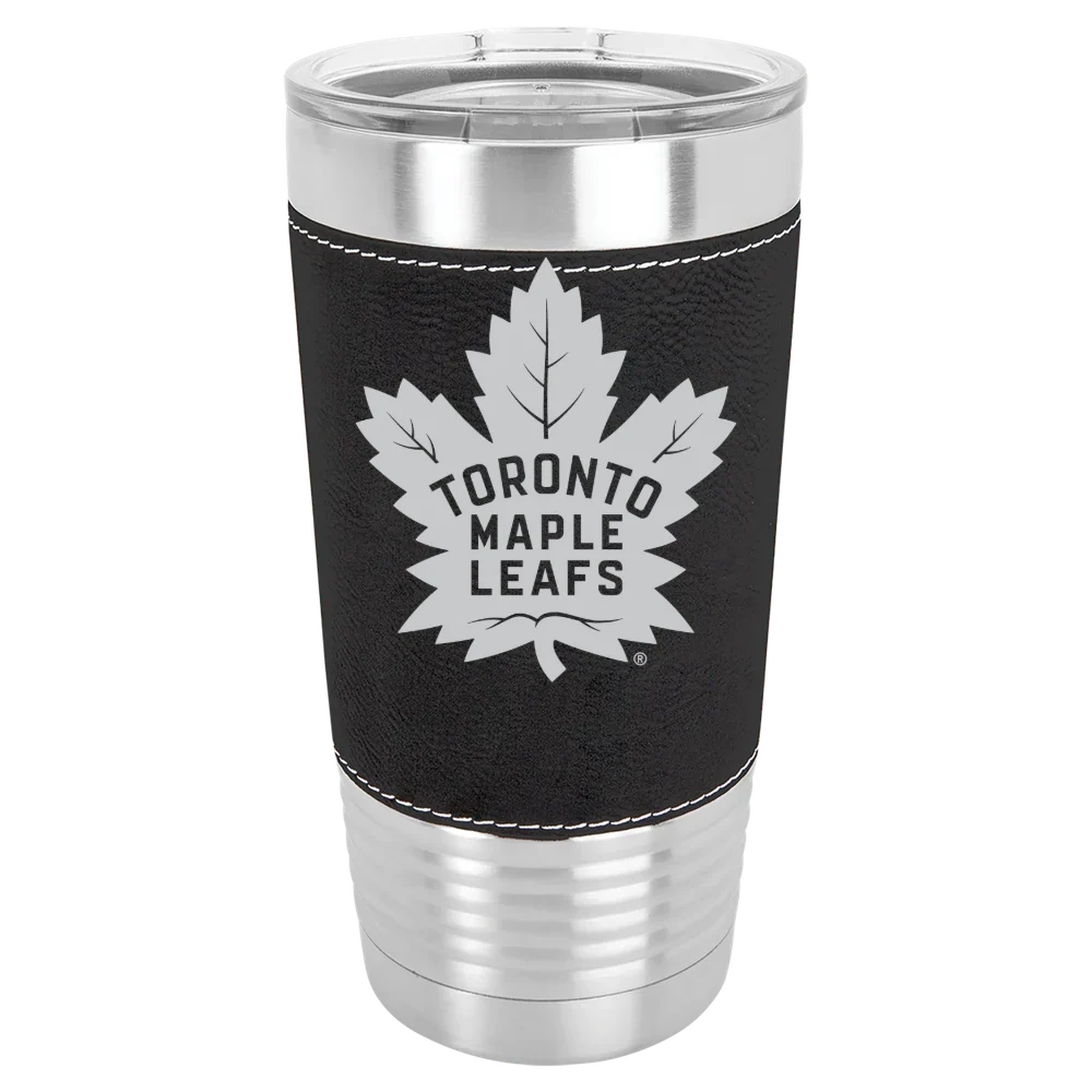 Toronto Maple Leafs Polar Camel 20 oz. Leatherette Grip Tumbler with Standard Lid