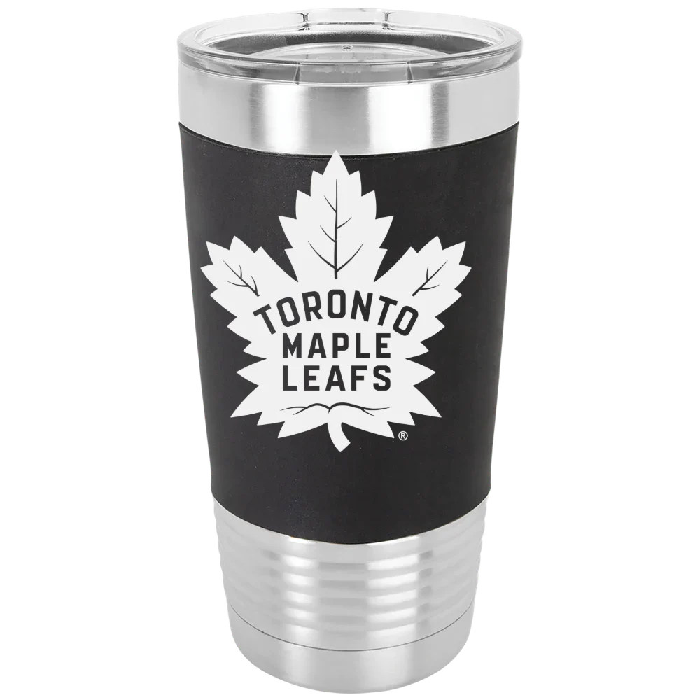 Toronto Maple Leafs Polar Camel 20 oz. Silicone Grip Tumbler with Standard Lid
