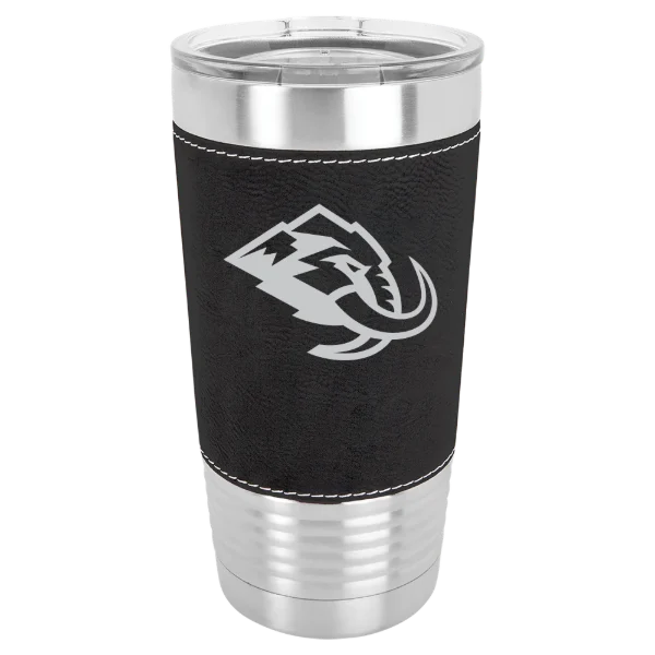 Utah Mammoth Polar Camel 20 oz. Leatherette Grip Tumbler with Standard Lid