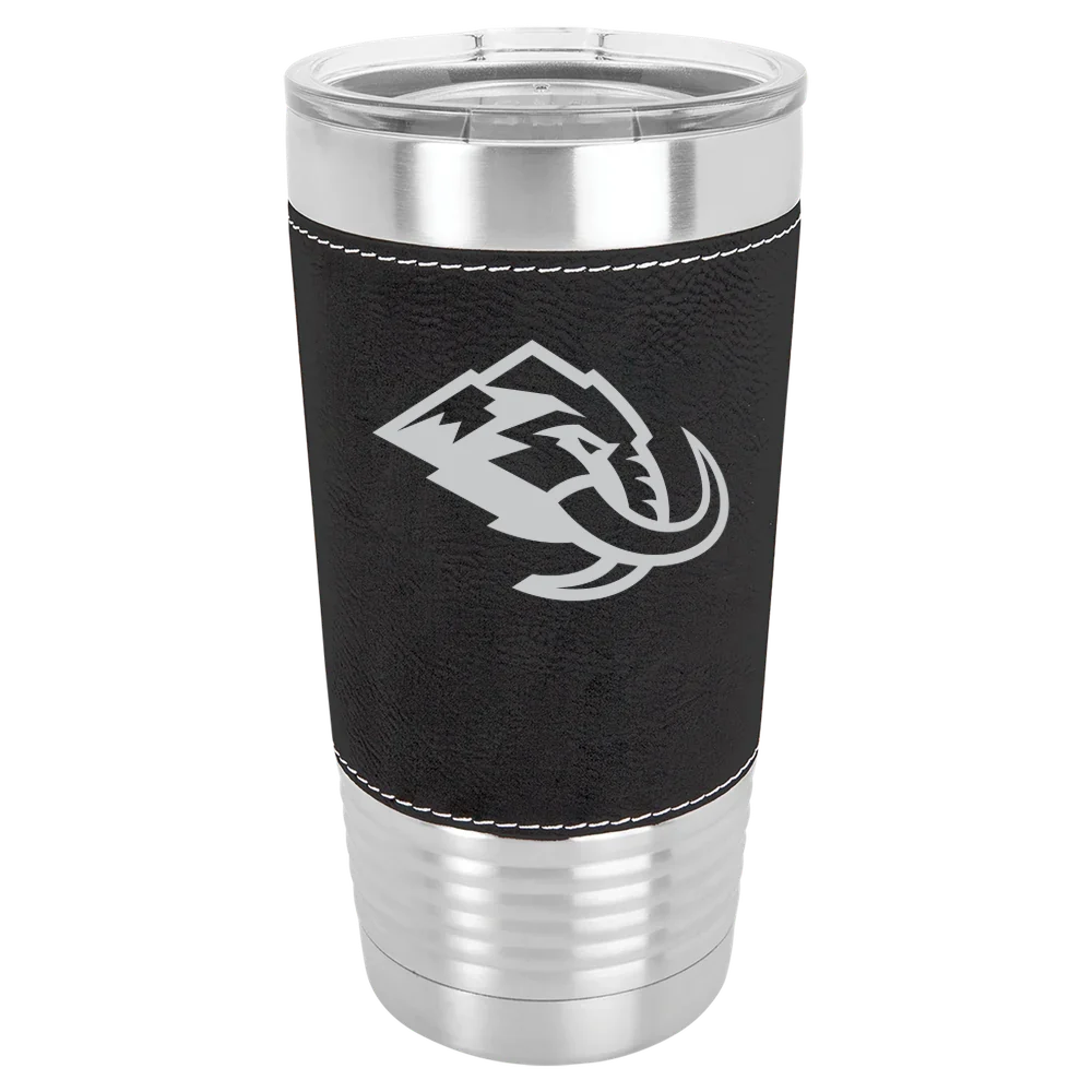 Utah Mammoth Polar Camel 20 oz. Leatherette Grip Tumbler with Standard Lid