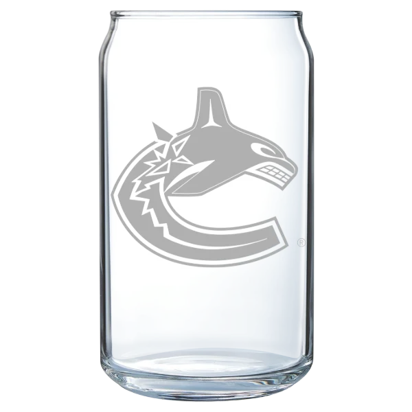 Vancouver Canucks Polar Camel 16 oz. Can Glass