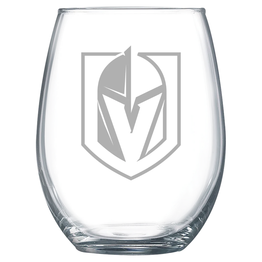 Vegas Golden Knights Polar Camel 15 oz. Stemless Wine Glass