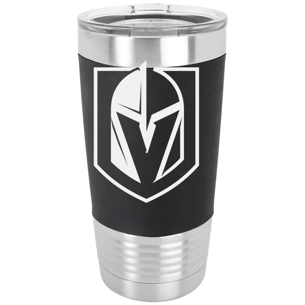 Vegas Golden Knights Polar Camel 20 oz. Silicone Grip Tumbler with Standard Lid