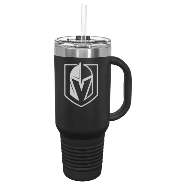 Vegas Golden Knights Polar Camel 40 oz. Travel Mug with Snap Lid & Straw