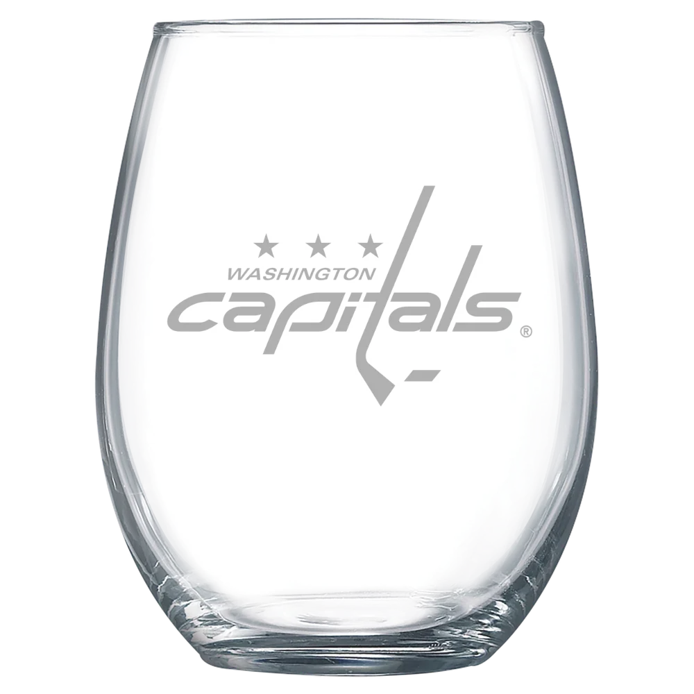 Washington Capitals Polar Camel 15 oz. Stemless Wine Glass