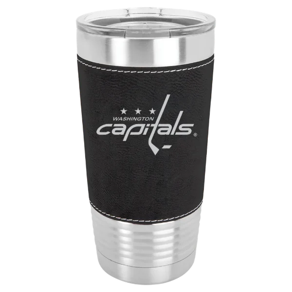Washington Capitals Polar Camel 20 oz. Leatherette Grip Tumbler with Standard Lid