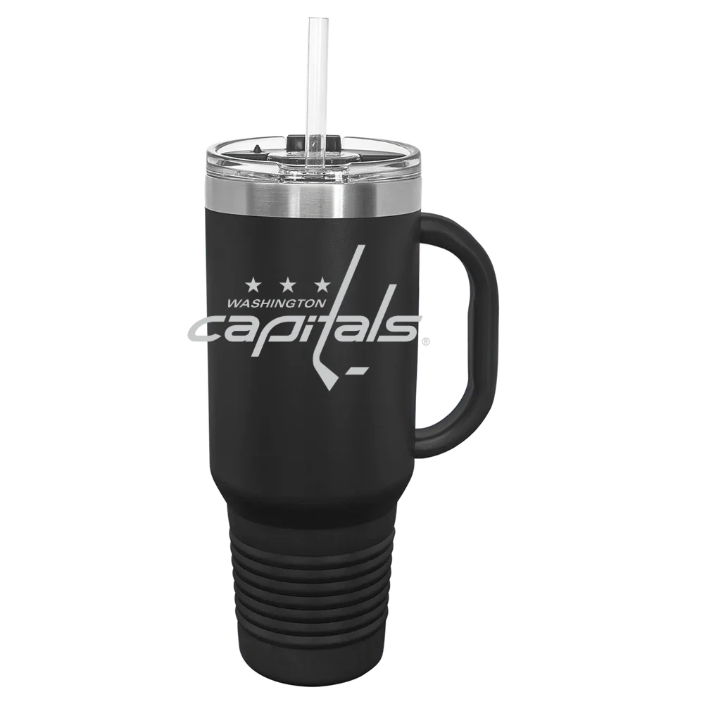 Washington Capitals Polar Camel 40 oz. Travel Mug with Snap Lid & Straw