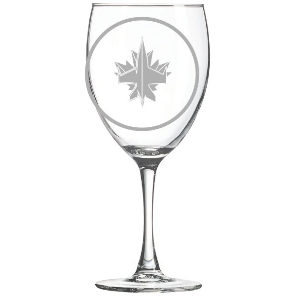 Winnipeg Jets Polar Camel 10 1/2 oz. Wine Glass