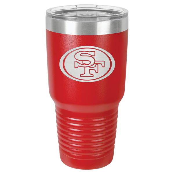 Picture of San Francisco 49ers 32oz Tumbler - 49ers Red