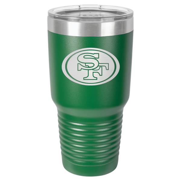 Picture of San Francisco 49ers 32oz Tumbler - Green