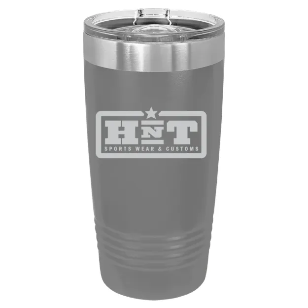 HNT Apparel – Polar Camel 20 oz. Ringneck Tumbler with Slider Lid Dark Gray