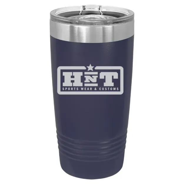 HNT Apparel – Polar Camel 20 oz. Ringneck Tumbler with Slider Lid Navy Blue