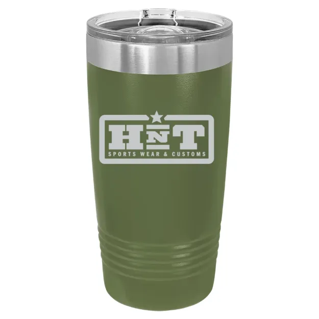 HNT Apparel – Polar Camel 20 oz. Ringneck Tumbler with Slider Lid Olive Green