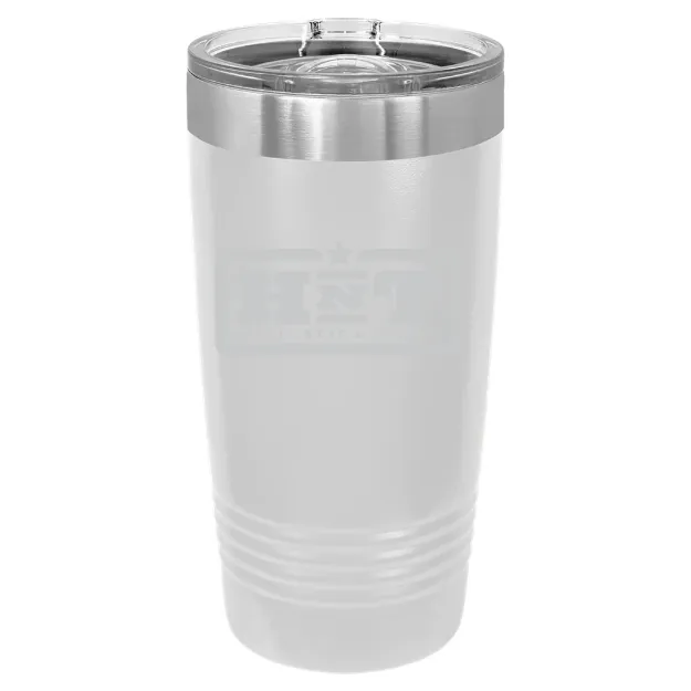 HNT Apparel – Polar Camel 20 oz. Ringneck Tumbler with Slider Lid White