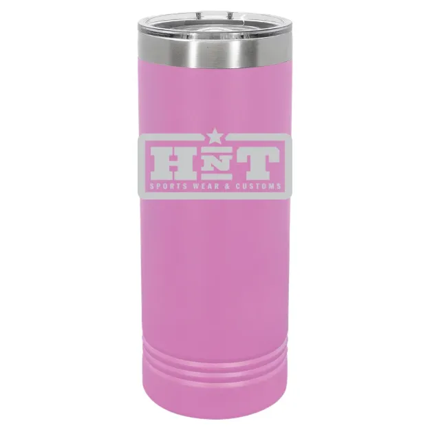 HNT Apparel – Polar Camel 22 oz. Skinny Tumbler with Slider Lid Light Purple
