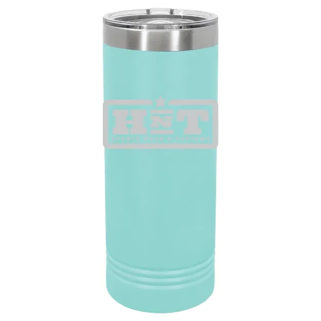 HNT Apparel – Polar Camel 22 oz. Skinny Tumbler with Slider Lid Teal