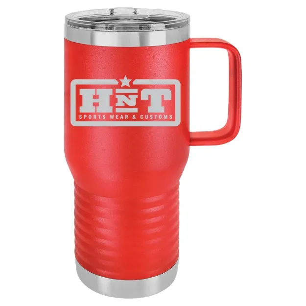 HNT Apparel – Polar Camel 20 oz. Travel Mug with Slider Lid Red