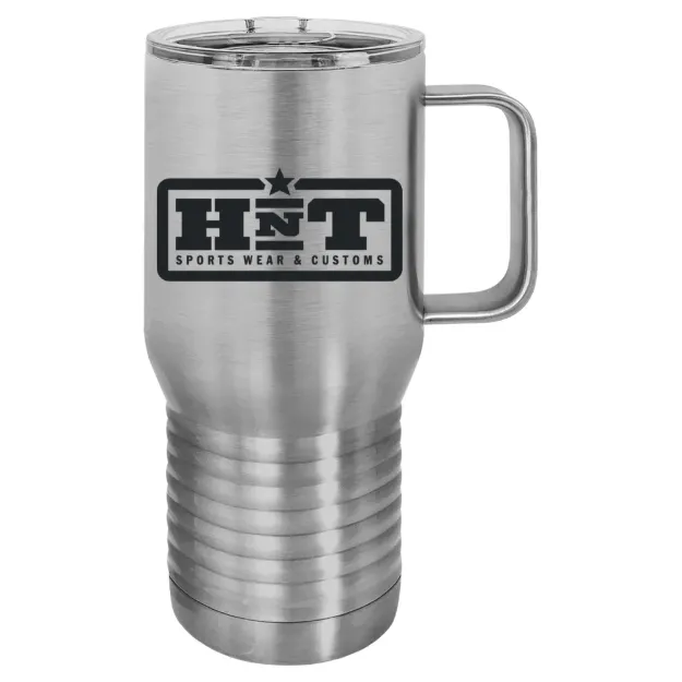 HNT Apparel – Polar Camel 20 oz. Travel Mug with Slider Lid Stainless Steel