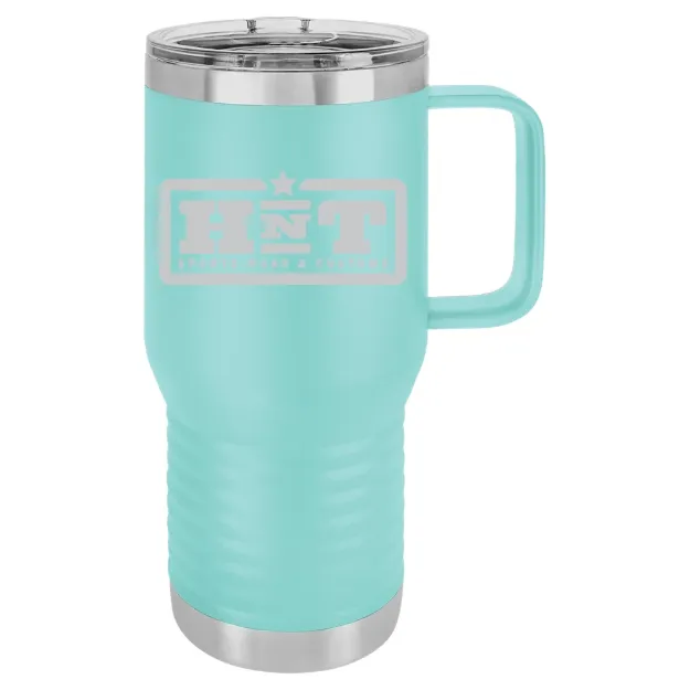 HNT Apparel – Polar Camel 20 oz. Travel Mug with Slider Lid Teal