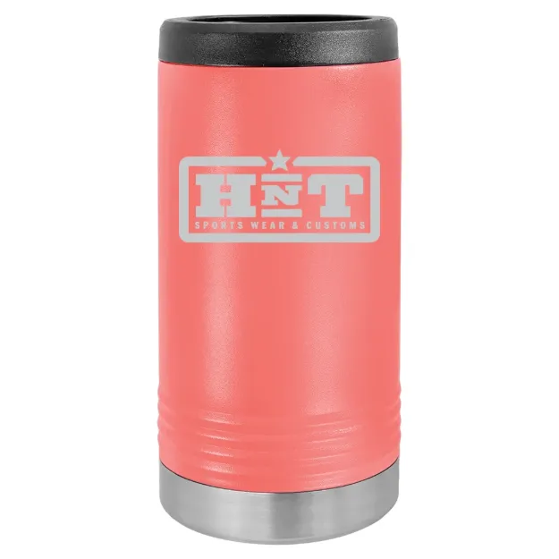 HNT Apparel – Polar Camel Slim Beverage Holder Coral