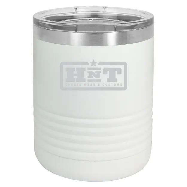 HNT Apparel – Polar Camel 10 oz. Tumbler with Standard Lid White