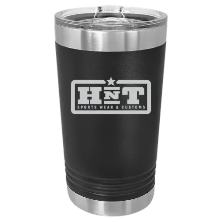 HNT Apparel – Polar Camel 16 oz. Pint Tumbler Black