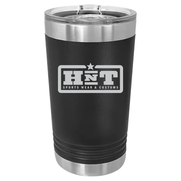 HNT Apparel – Polar Camel 16 oz. Pint Tumbler Black