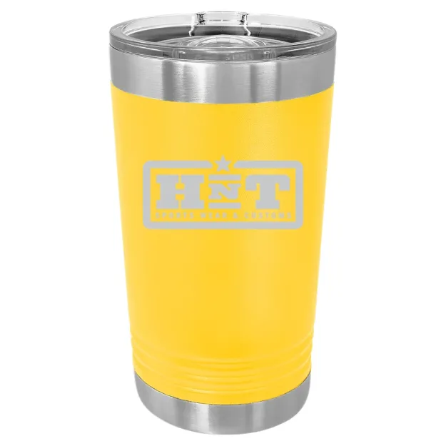 HNT Apparel – Polar Camel 16 oz. Pint Tumbler Yellow