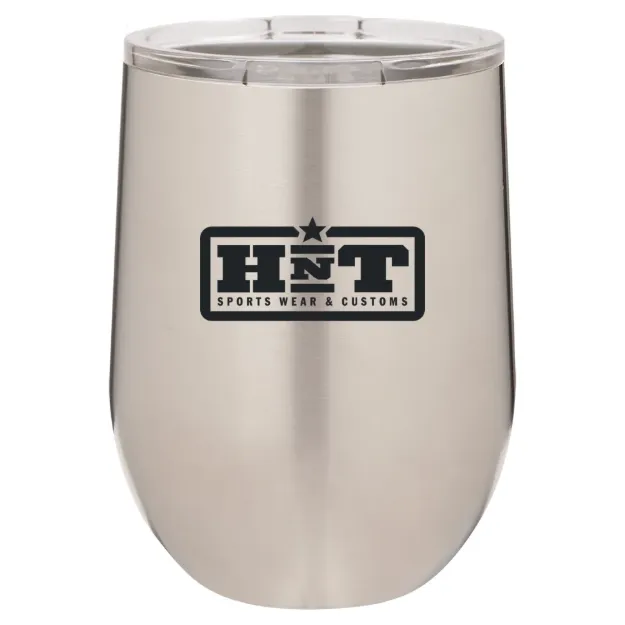 HNT Apparel – Polar Camel 12 oz. Stemless Wine Tumbler Stainless Steel