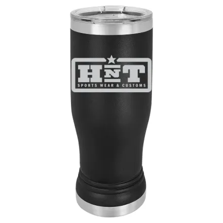 HNT Apparel – Polar Camel 14 oz. Pilsner Tumbler Black