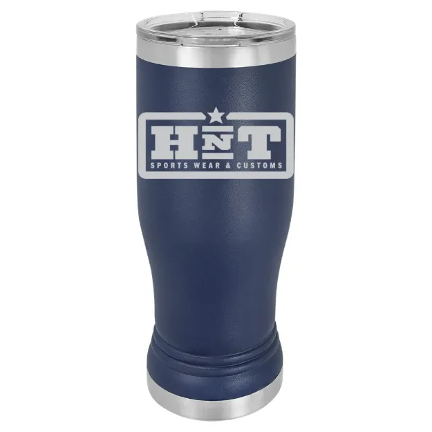 HNT Apparel – Polar Camel 14 oz. Pilsner Tumbler Navy Blue