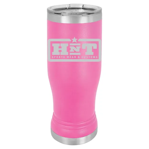 HNT Apparel – Polar Camel 14 oz. Pilsner Tumbler Pink