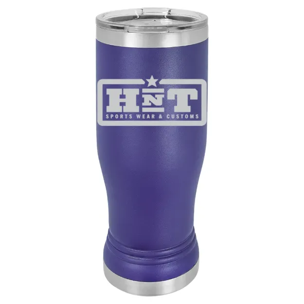 HNT Apparel – Polar Camel 14 oz. Pilsner Tumbler Purple