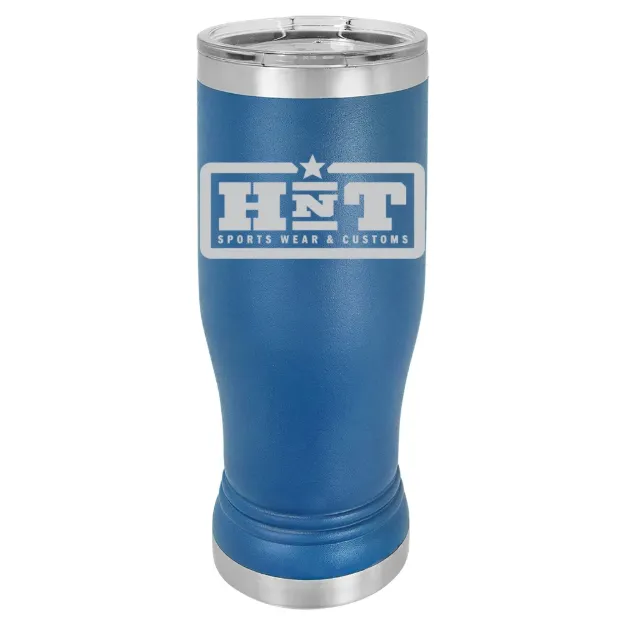 HNT Apparel – Polar Camel 14 oz. Pilsner Tumbler Royal Blue