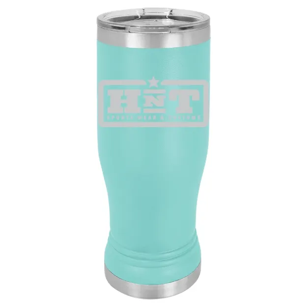 HNT Apparel – Polar Camel 14 oz. Pilsner Tumbler Teal