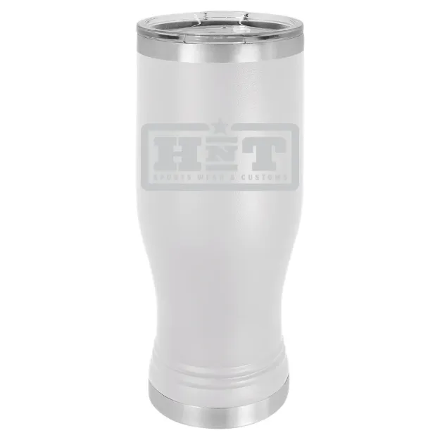 HNT Apparel – Polar Camel 20 oz. Pilsner Tumbler White