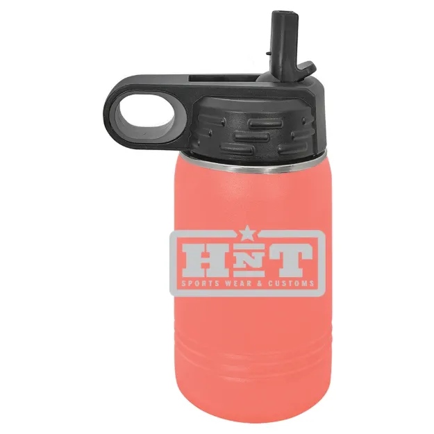 HNT Apparel – Polar Camel 12 oz. Water Bottle Coral