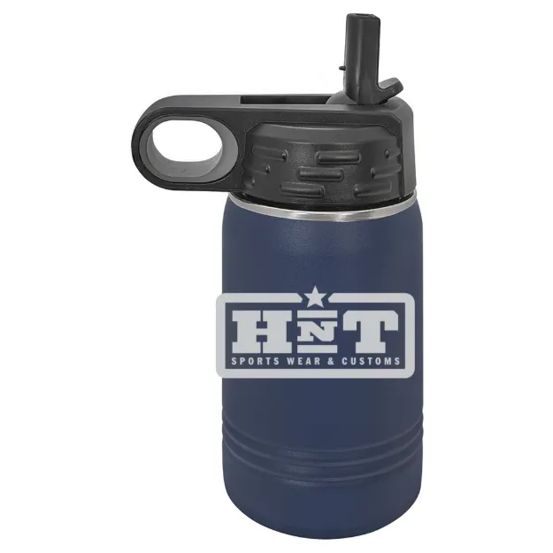 HNT Apparel – Polar Camel 12 oz. Water Bottle Navy Blue