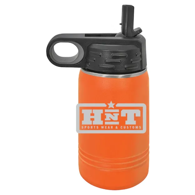 HNT Apparel – Polar Camel 12 oz. Water Bottle Orange