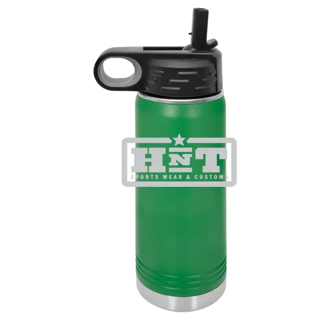 HNT Apparel – Polar Camel 20 oz. Water Bottle Green