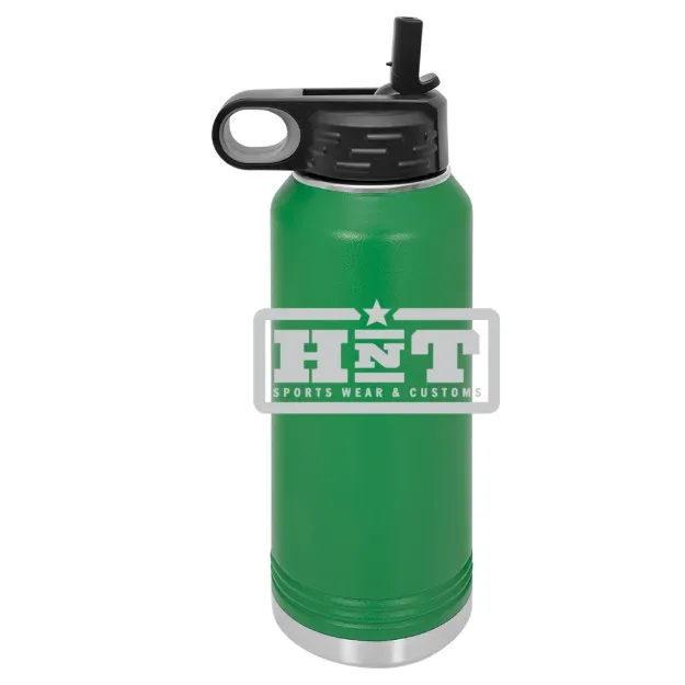 HNT Apparel – Polar Camel 32 oz. Water Bottle Green