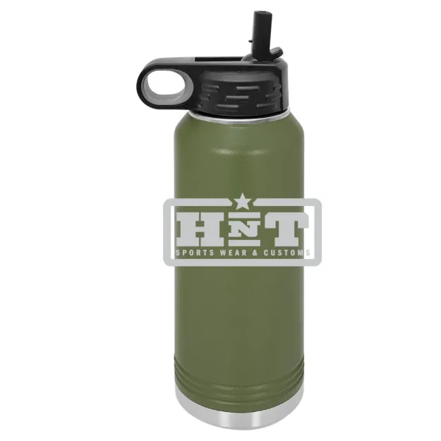 HNT Apparel – Polar Camel 32 oz. Water Bottle Olive Green