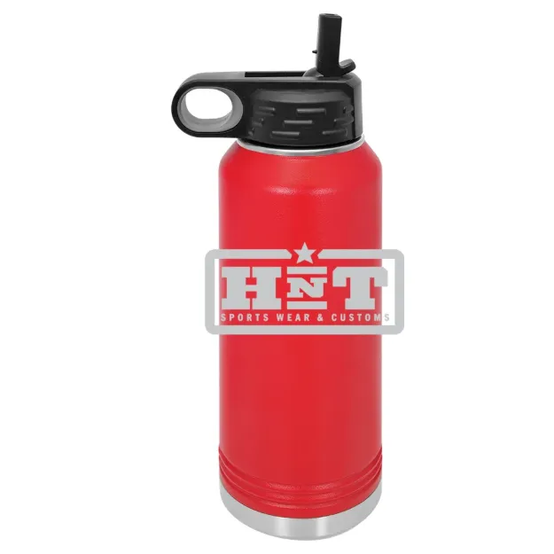 HNT Apparel – Polar Camel 32 oz. Water Bottle Red